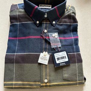 Barbour Men's Classic Tartan, Long-Sleeved Shirt (Size M)